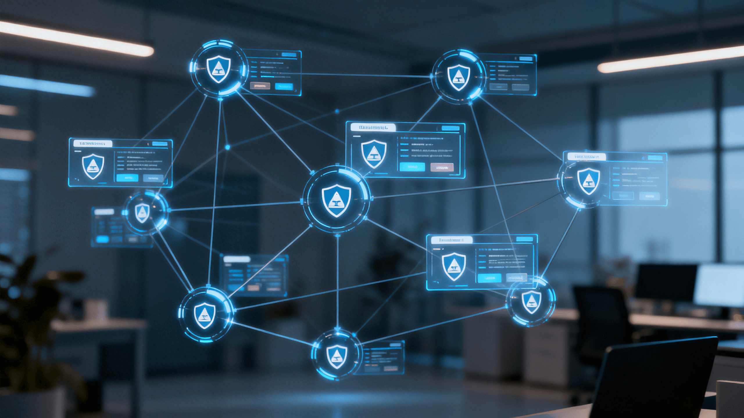Decentralized trust lattice